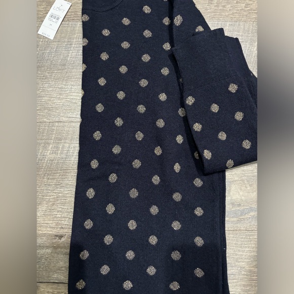 LOFT POLKA DOT SWEATER (MED) NWT - Picture 2 of 15